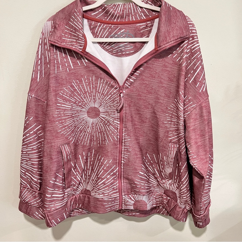 Womens Reel Life Zip Up